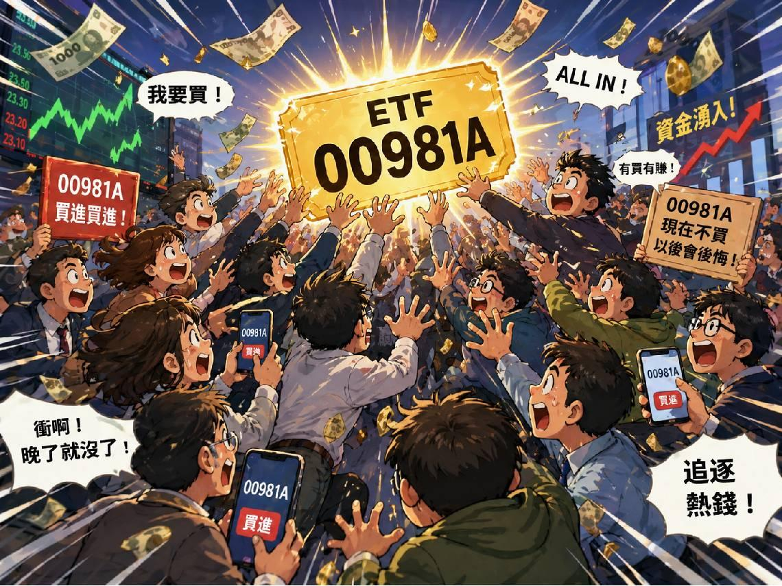 00981A單周狂吸17萬股民！身邊婆媽都在買，現在還能上車？「在熱鍋上跳舞」權證小哥揭3大隱憂